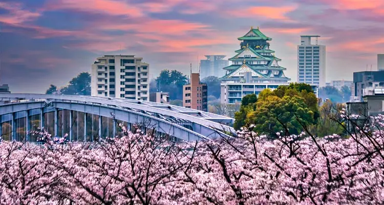 Osaka en primavera